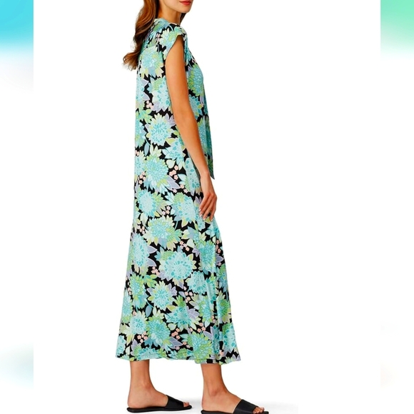 Kate Spade New York Dahlia Bloom Maxi Dress - Picture 3 of 11